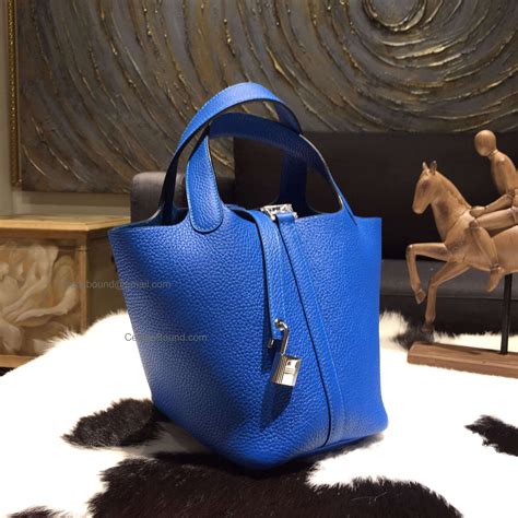 hermes picotin blue